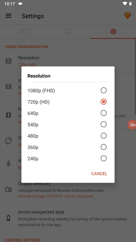 AZ Screen Recorder — スクリーンショット 3